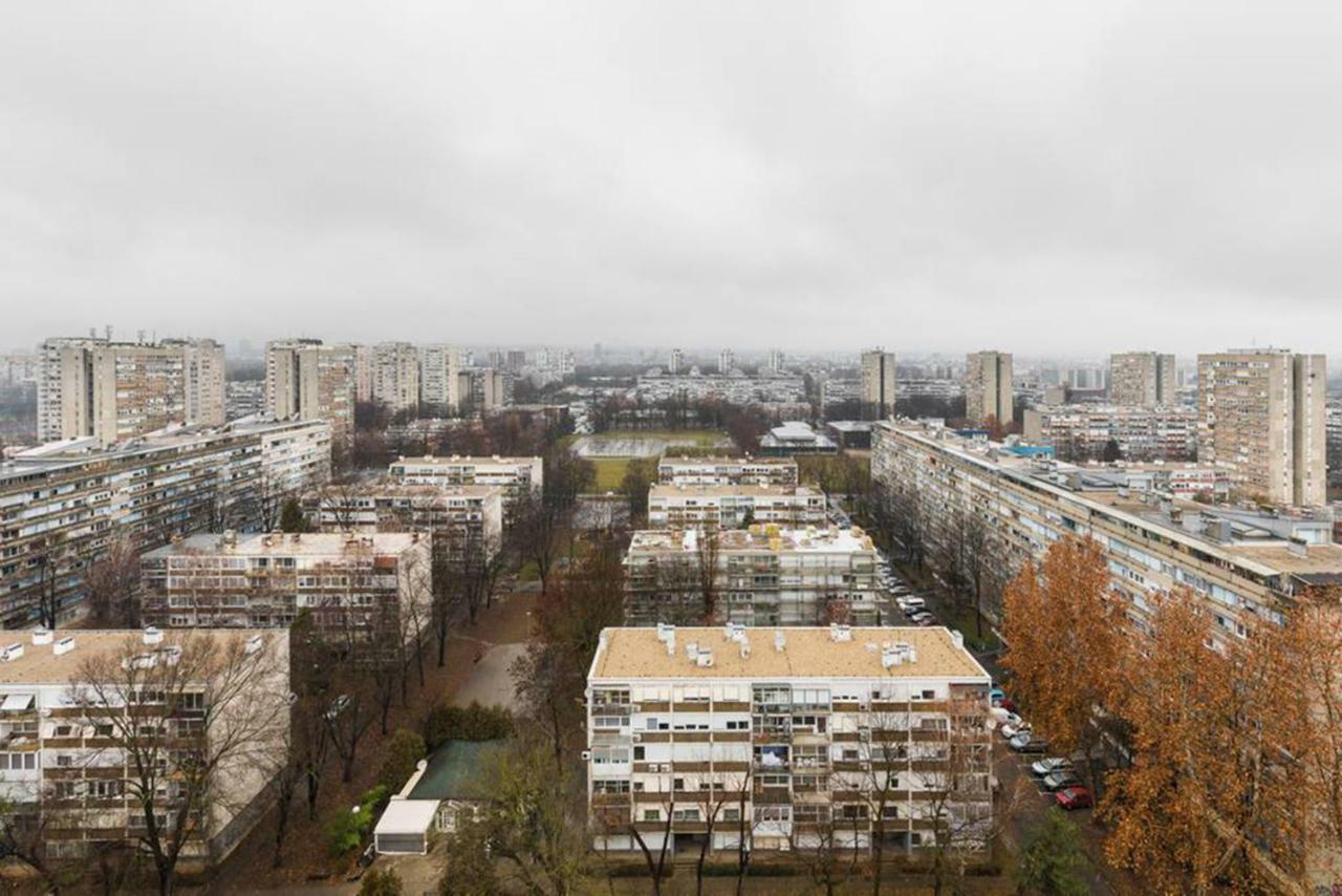 Penthouse "Sky 17" S Balkonom I Besplatnim Parkingom Apartment Zagreb Exterior foto